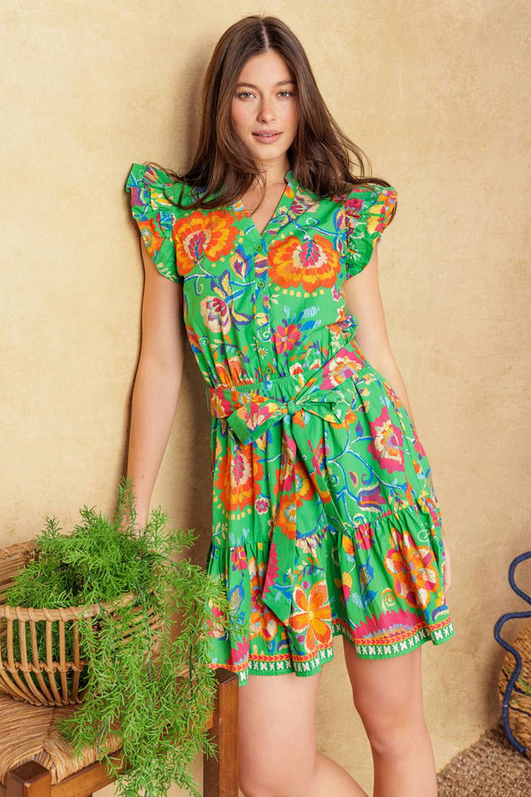 brighter-days-woven-mini-dress-1 Flying Tomato-Sophia's StyleDRESSES-1